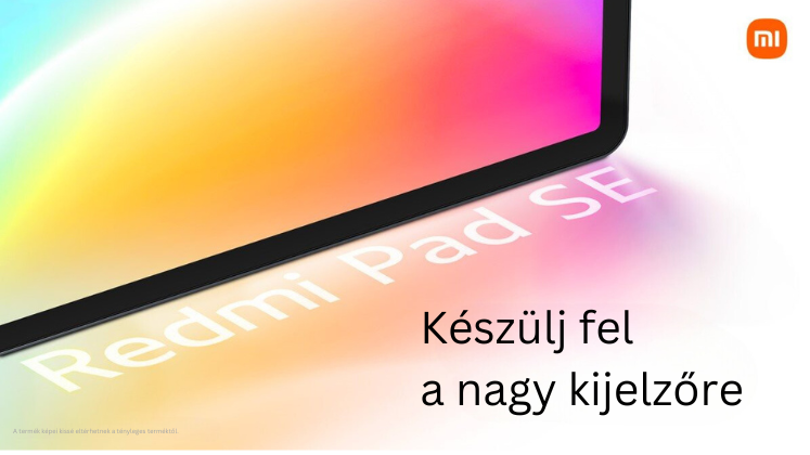 Xiaomi Redmi Pad SE 4GB/128GB tablet, szürke